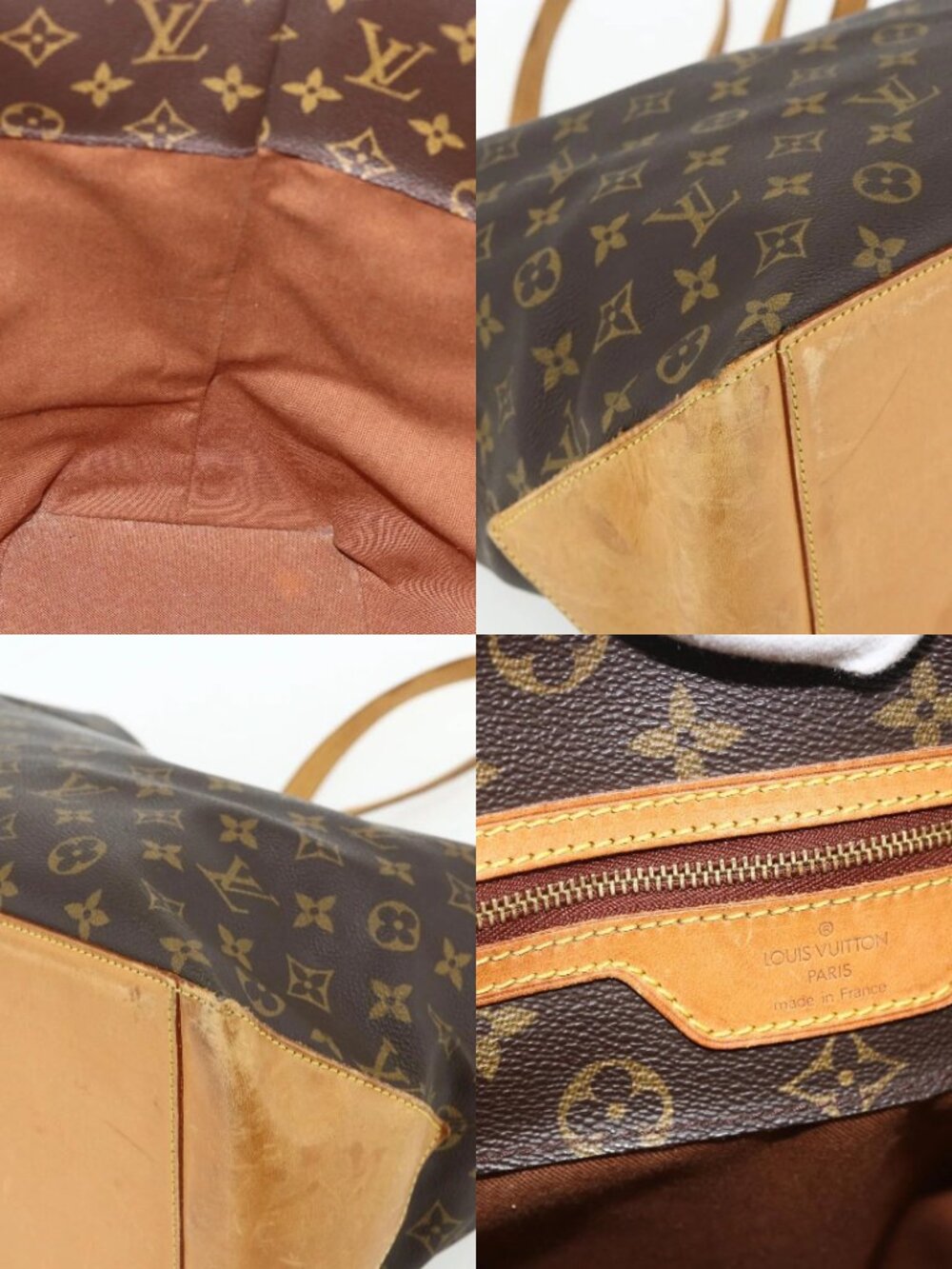 LOUIS VUITTON Monogram Cabas Alto Tote Bag M51152 LV Auth 176984 - Picture 16 of 16